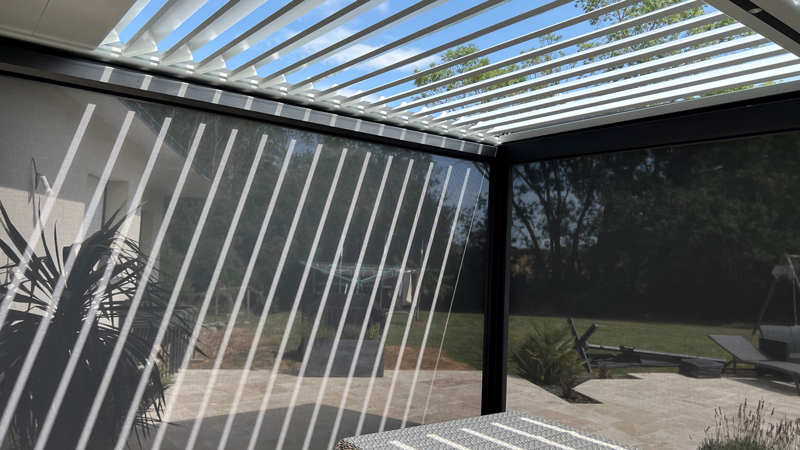 Prolongez votre intérieur avec la pergola bioclimatique