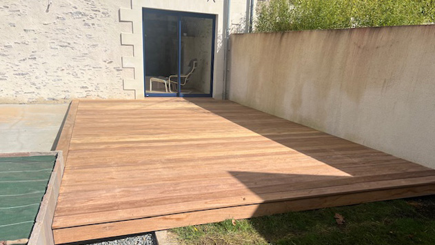 Aménagement d’une terrasse en bois
